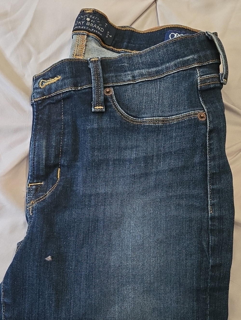 Lucky Brand Women's Indigo Straight Leg Jeans